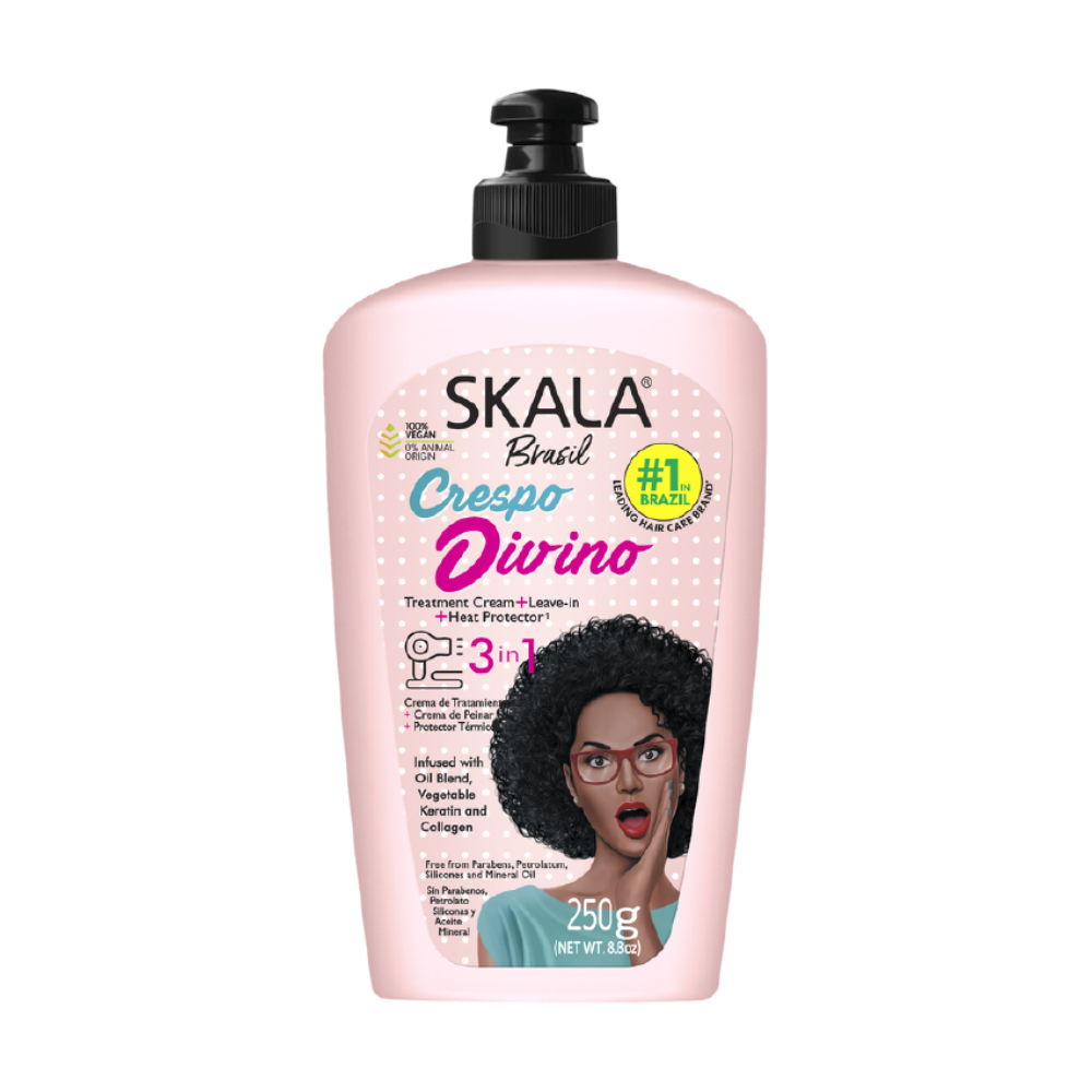 Skala Brasil Crespo Divino Divine Curls 3-in-1 Leave-In Conditioner 250g