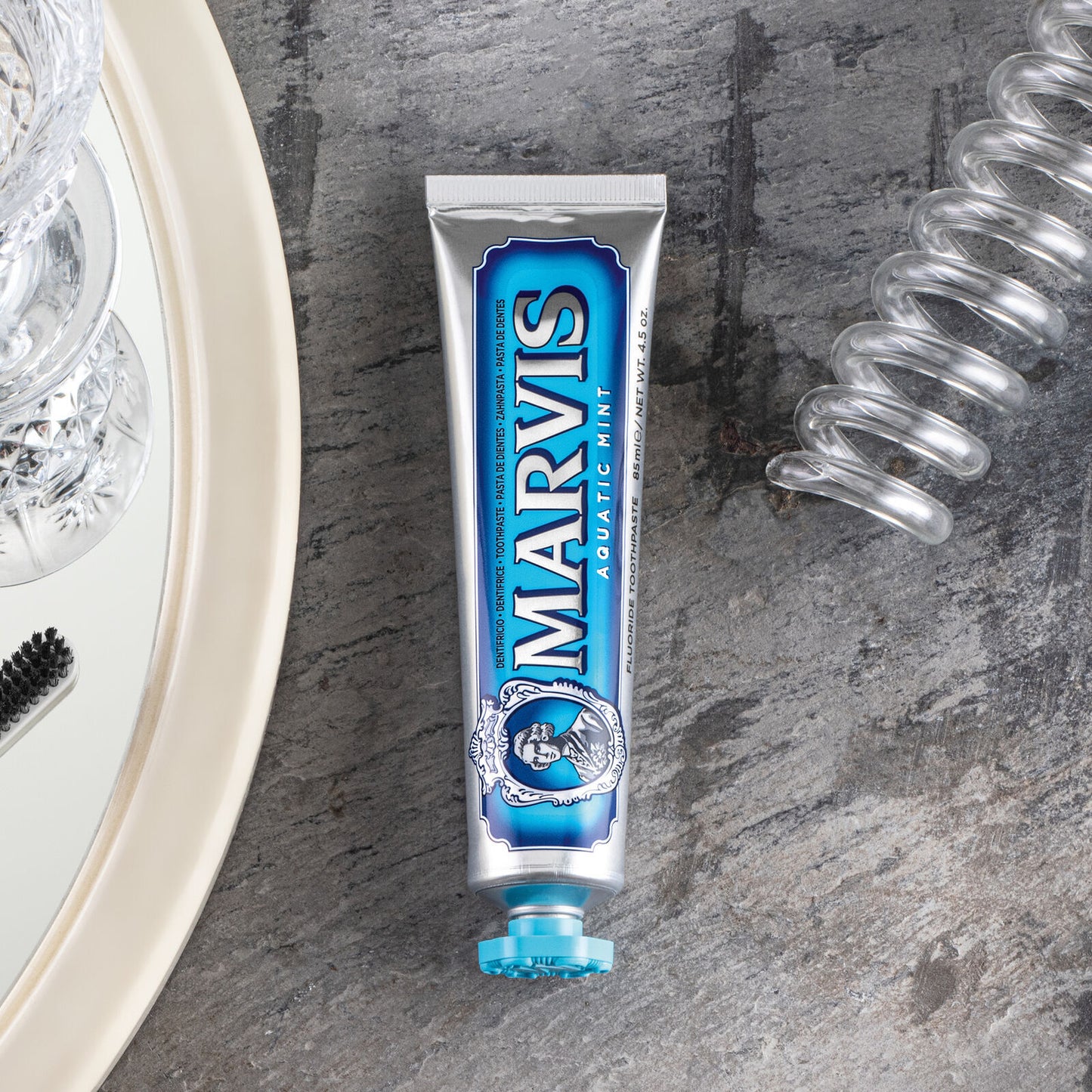 3 x Marvis Toothpaste 85mL - Aquatic Mint