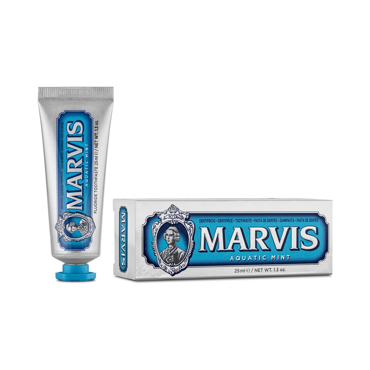 Marvis Toothpaste Seven Flavour Black Box Gift Set 7x25mL