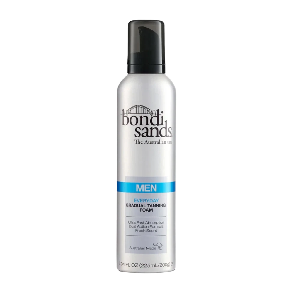 3 x Bondi Sands Everyday Gradual Tanning Foam For Men 225mL