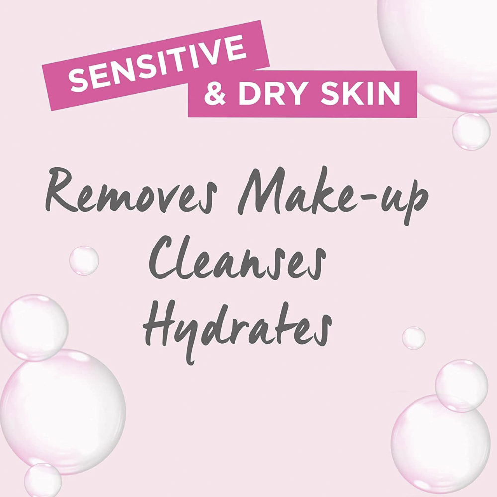 2 x Garnier SkinActive Micellar Cleansing Milky Water for Sensitive Skin 400mL