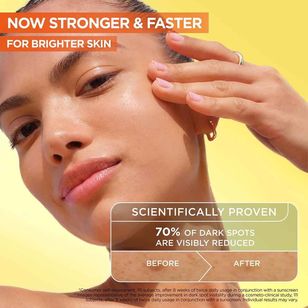 3 x Garnier SkinActive Vitamin C Brightening Serum 15mL