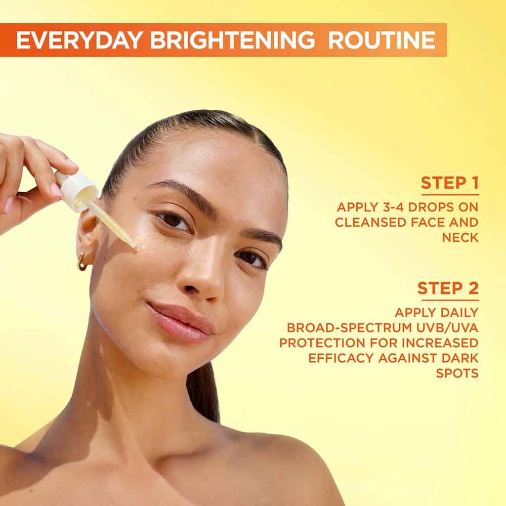 3 x Garnier SkinActive Vitamin C Brightening Serum 15mL