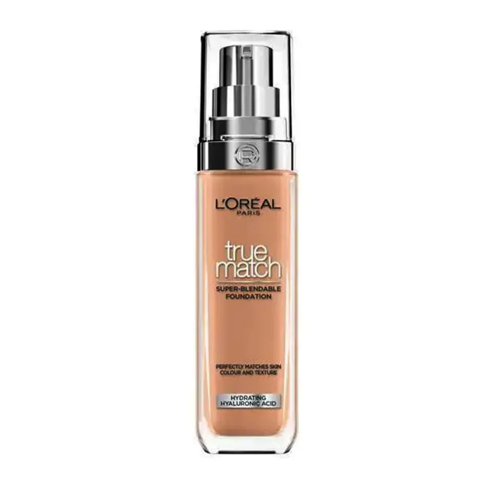 3 x L'Oreal Paris True Match Super Blendable Liquid Foundation 30mL - 4.5N True Beige