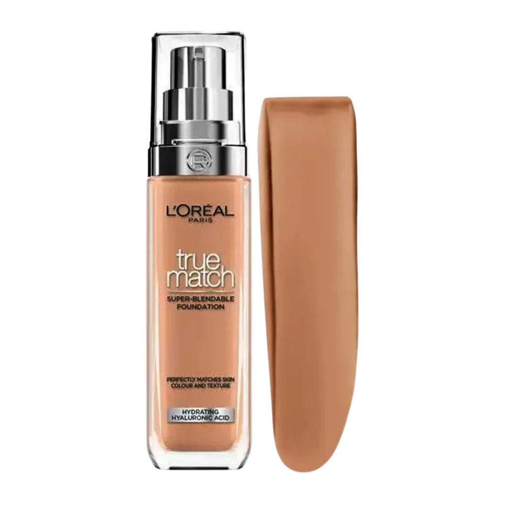 3 x L'Oreal Paris True Match Super Blendable Liquid Foundation 30mL - 4.5N True Beige