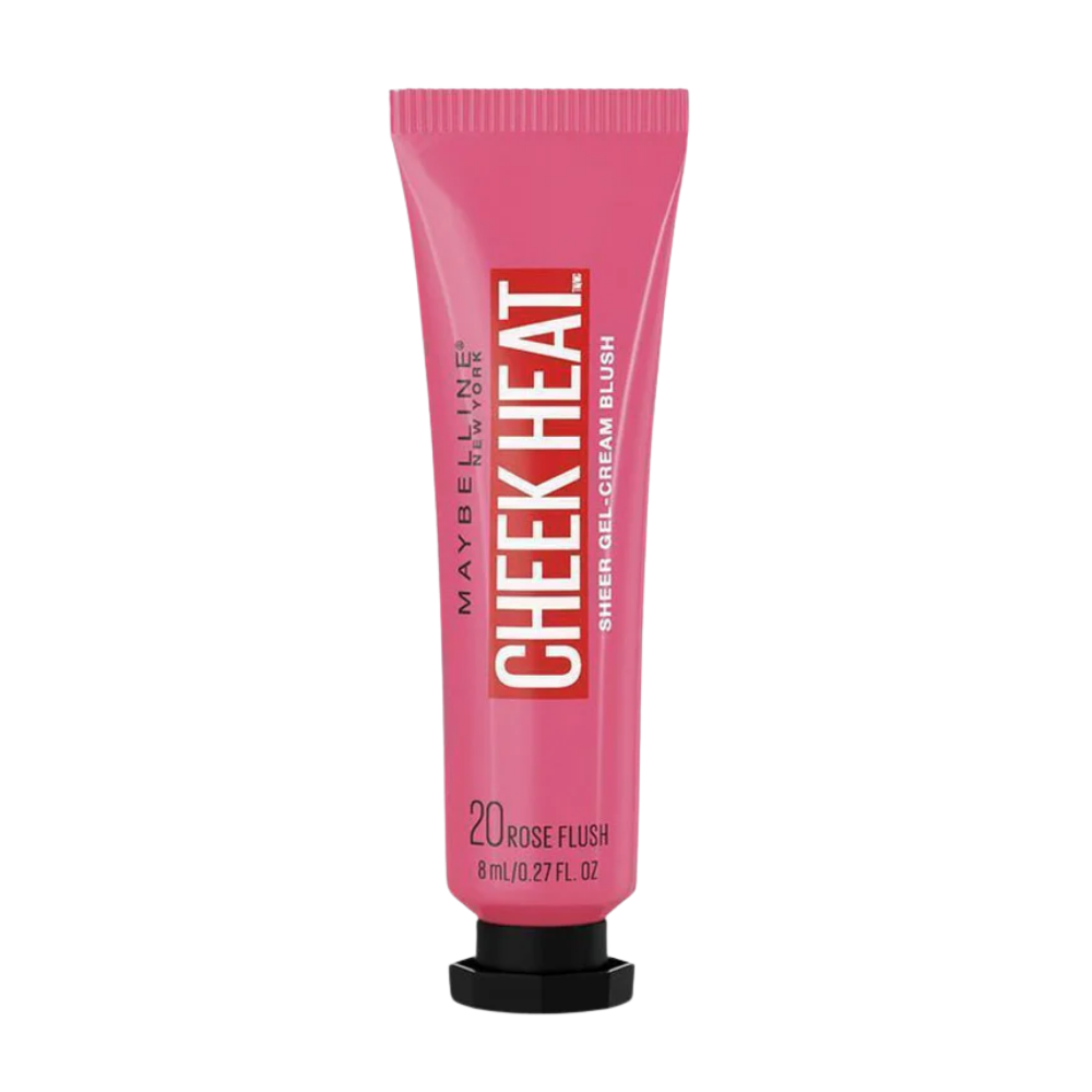 3 x Maybelline Cheek Heat Blush 8mL - 20 Rose Flush