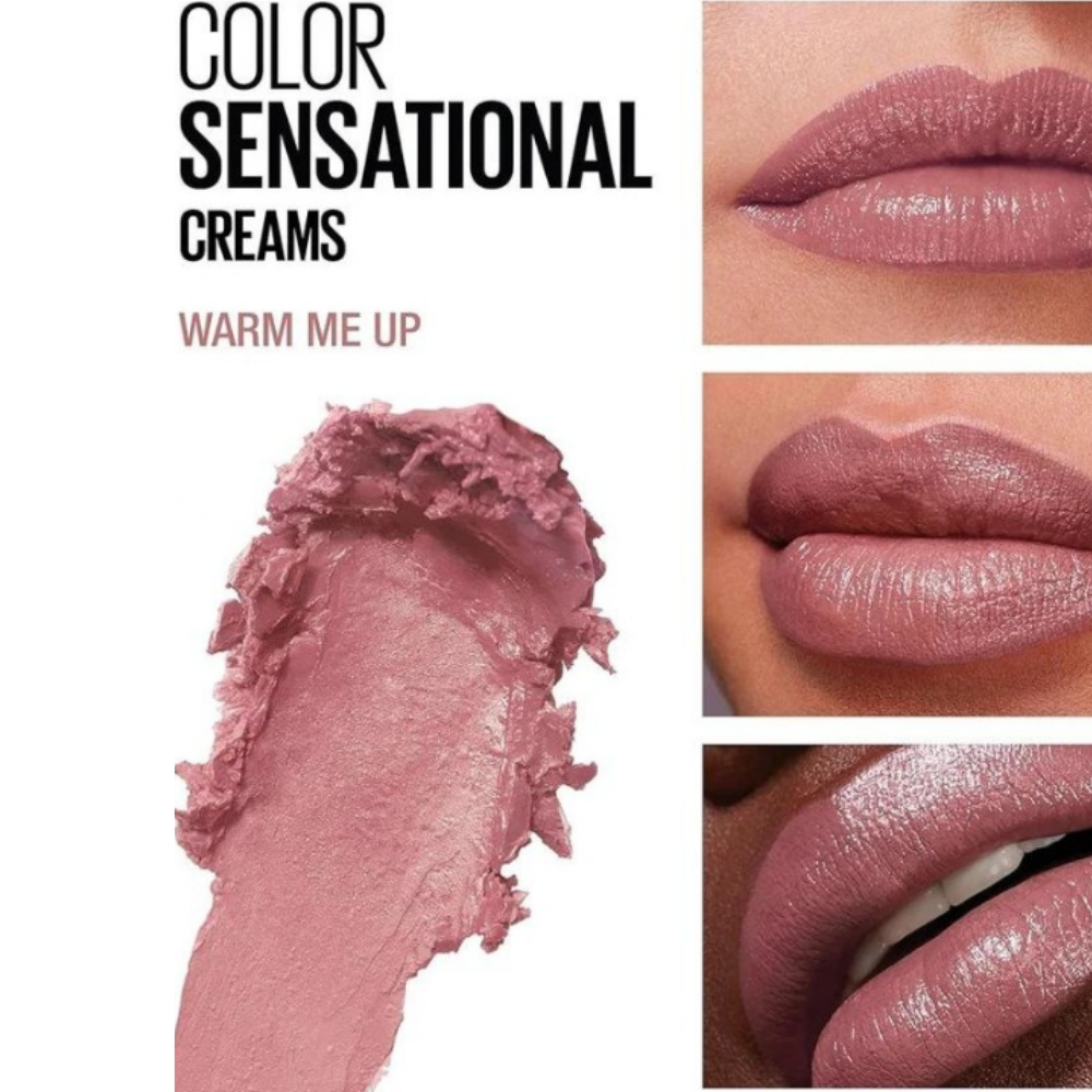 2 x Maybelline Color Sensational Lipstick 4.2g - 235 Warm Me Up