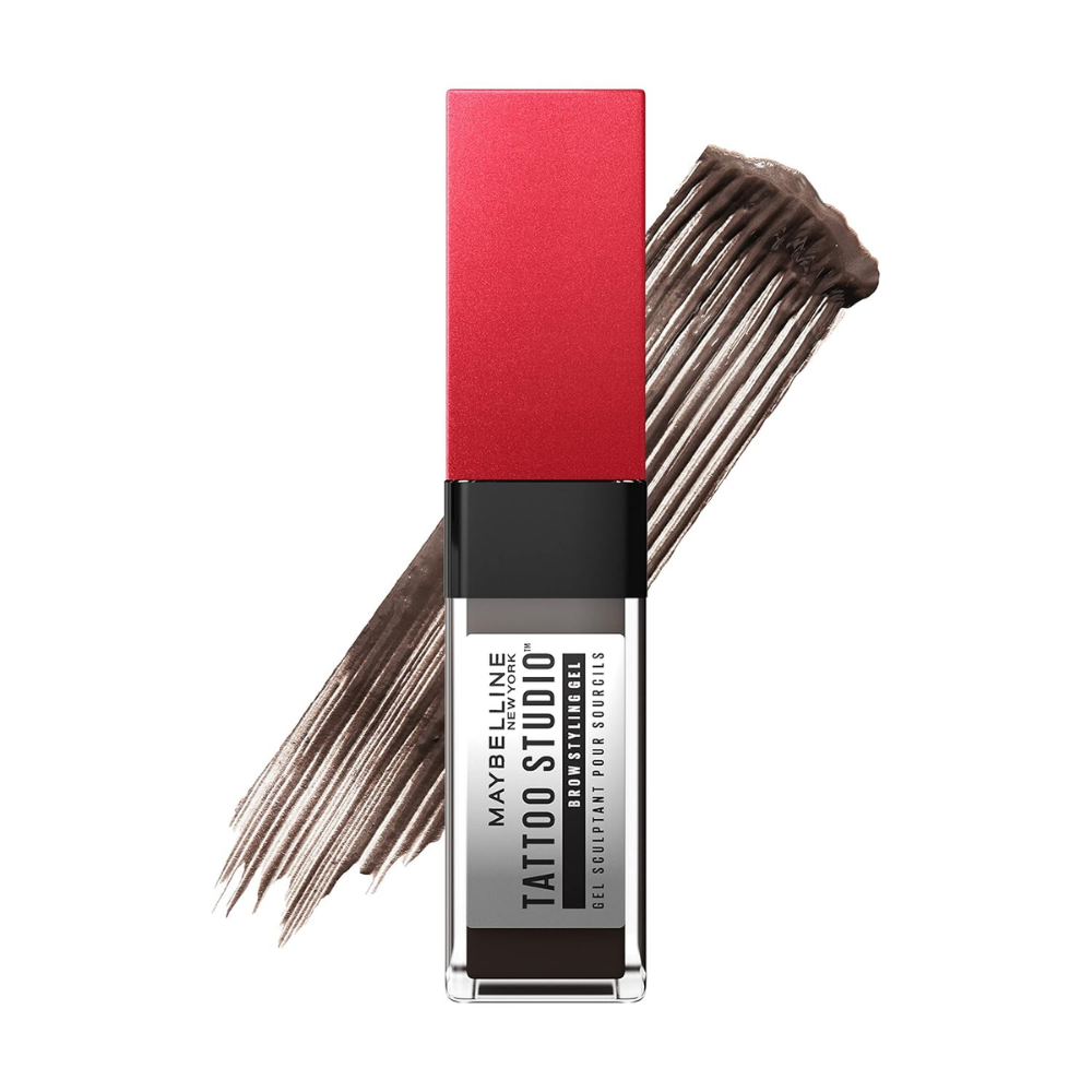 2 x Maybelline Tattoo Brow 36hr Styling Gel 6mL - 257 Medium Brown