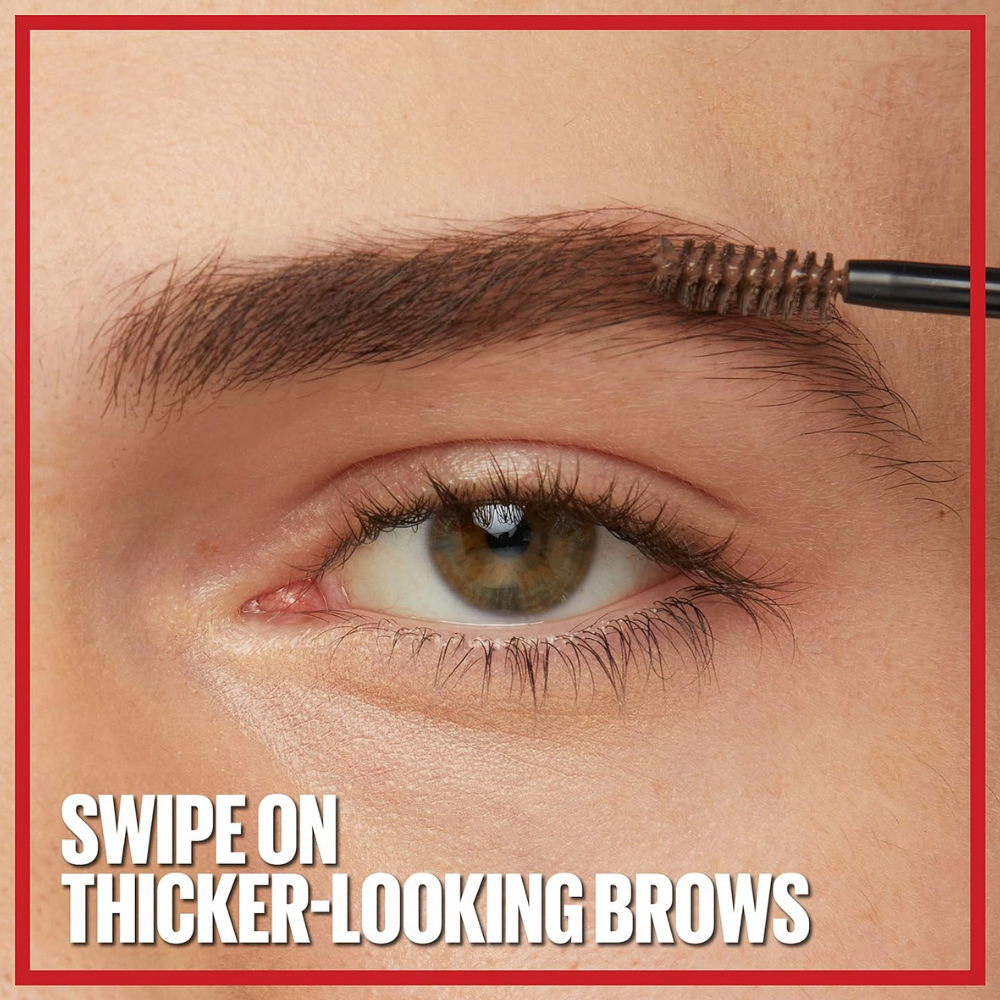 2 x Maybelline Tattoo Brow 36hr Styling Gel 6mL - 260 Deep Brown