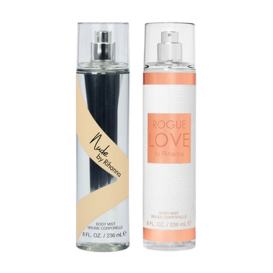 Rihanna Nude & Rogue Love Body Mist 240mL Duo