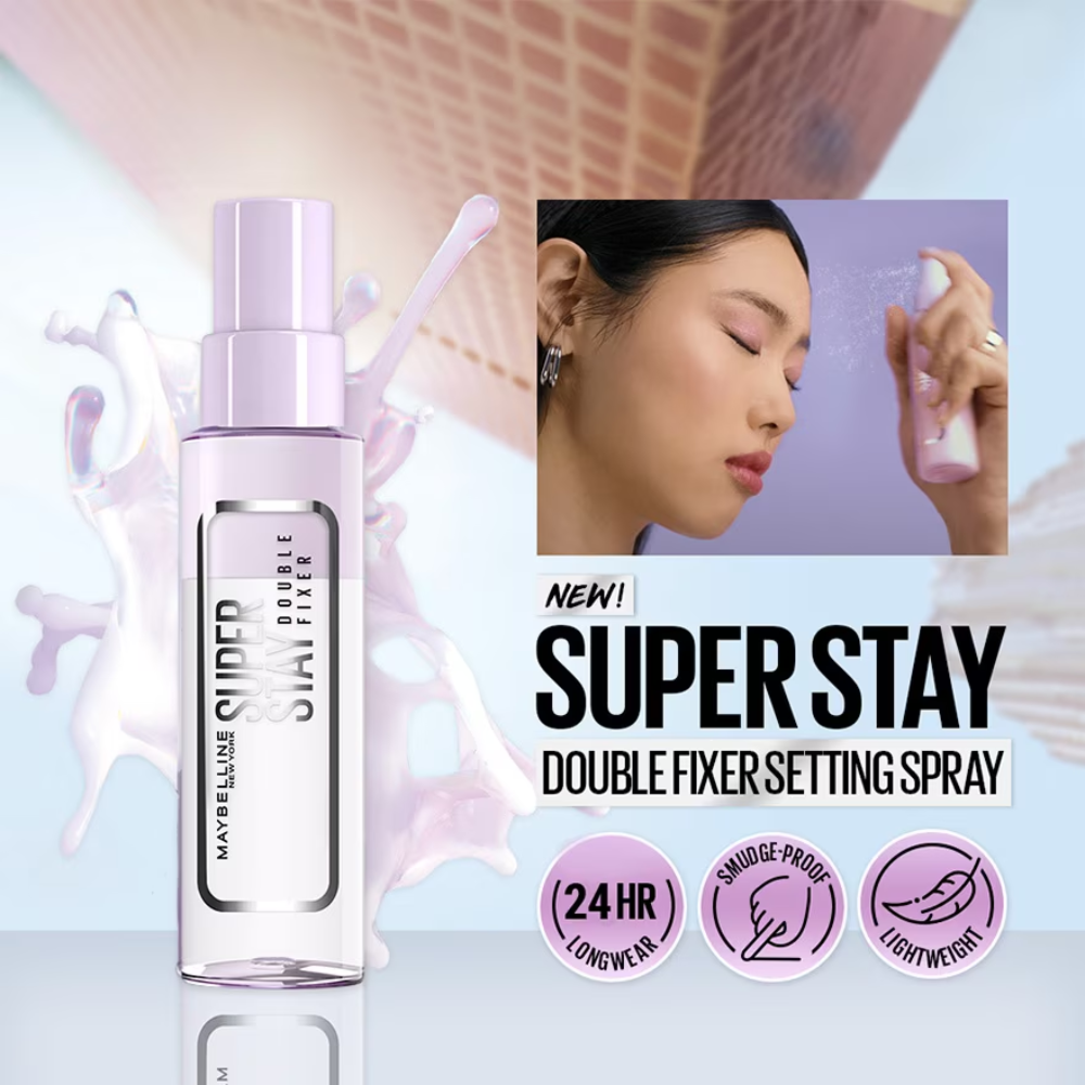 Maybelline SuperStay Double Fixer Setting Spray 55mL