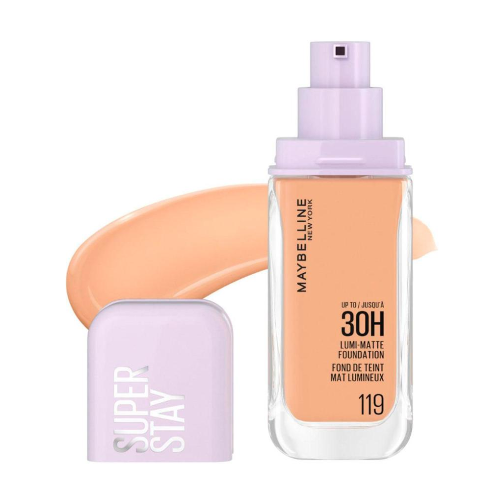 3 x Maybelline SuperStay Lumi-Matte Foundation 35mL - 119