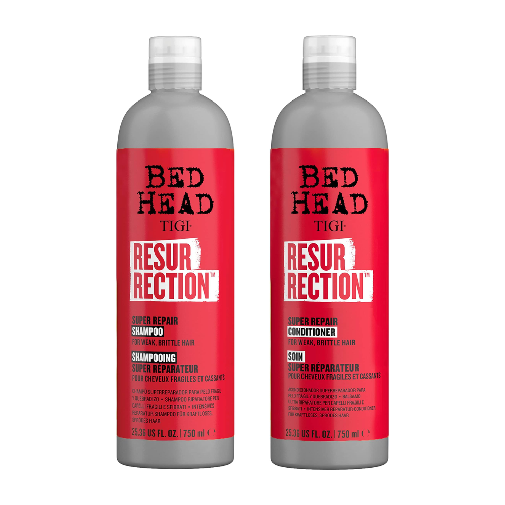 TIGI Bed Head Urban Antidotes Level 3 Resurrection Shampoo & Conditioner 750mL Duo