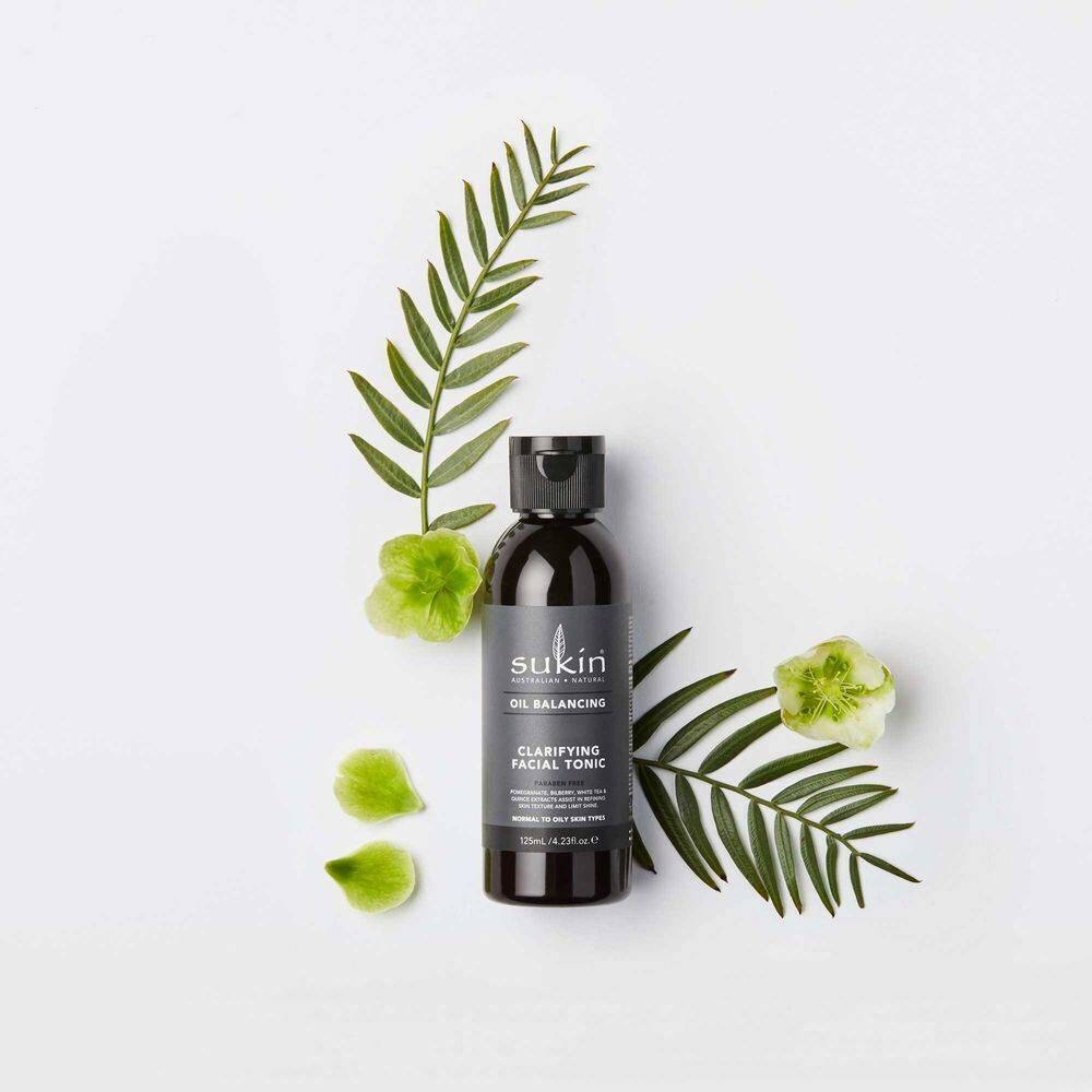 3 x Sukin Oil Balancing Clarifying Facial Tonic 125mL