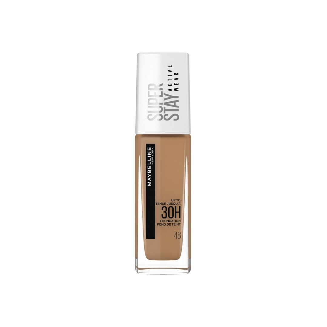 3 x Maybelline SuperStay Active Wear 30HR Longwear Foundation 30mL - 48 Sun Beige