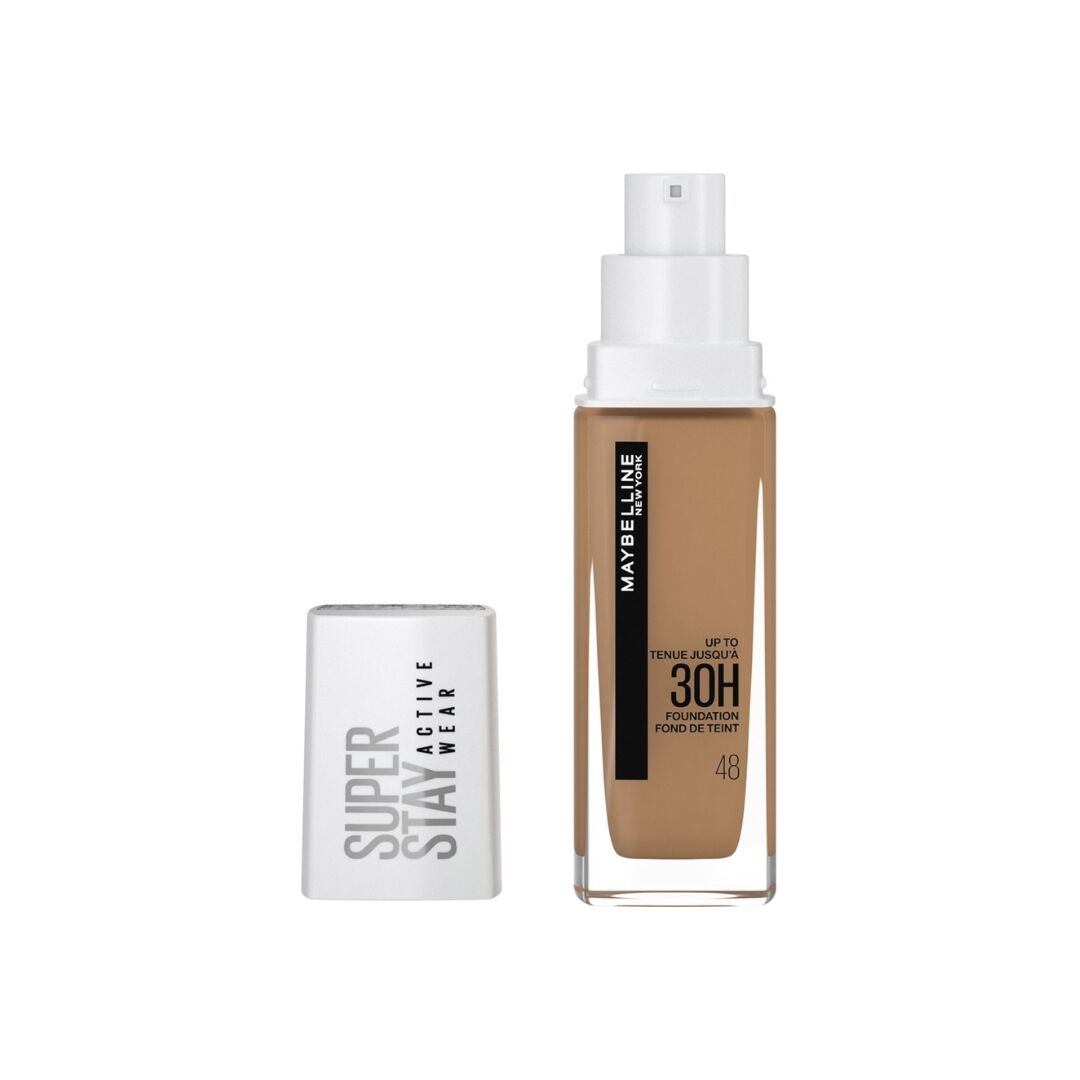 3 x Maybelline SuperStay Active Wear 30HR Longwear Foundation 30mL - 48 Sun Beige
