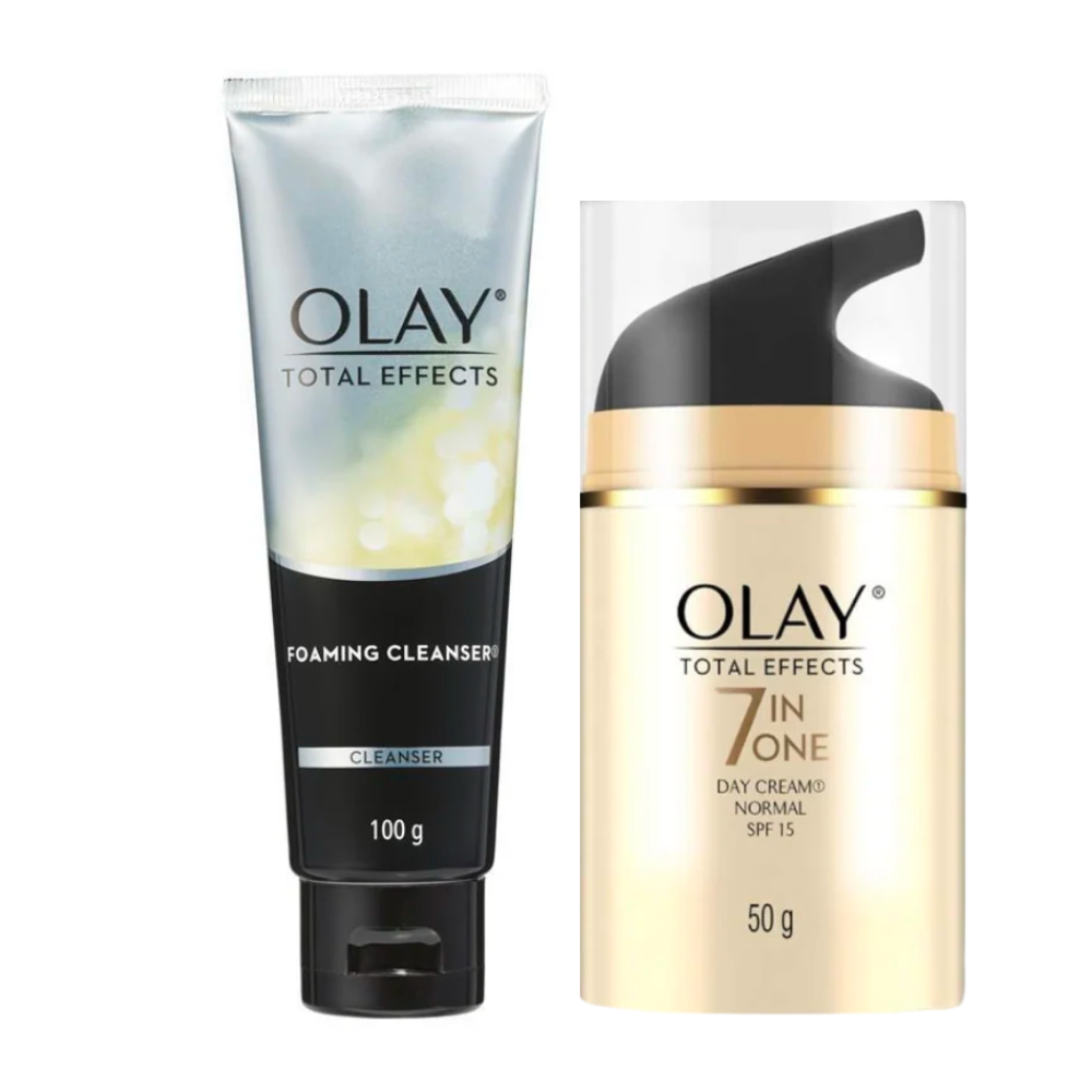 Olay Total Effects 7-in-1 Foaming Face Cleanser & Day Cream SPF15 Duo