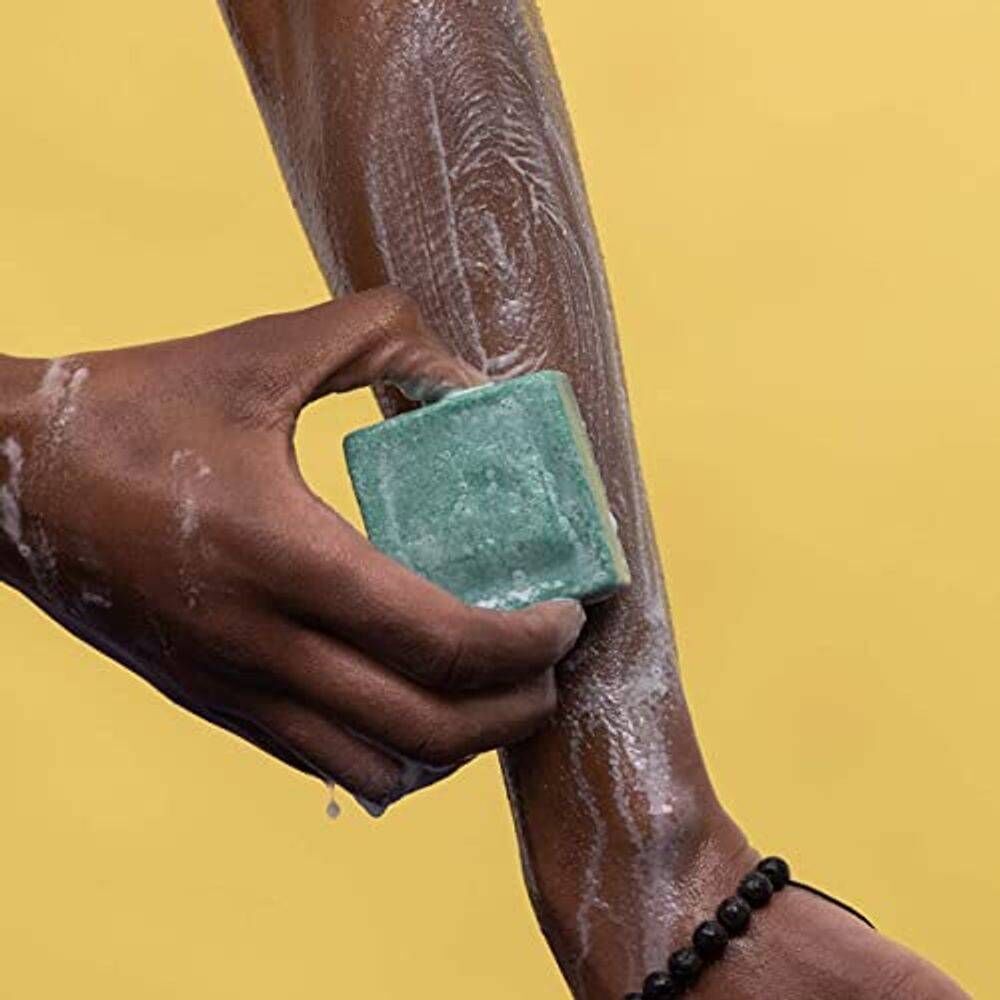 5 x ETHIQUE Solid Body Scrub Bar Mini 15g - Exfoliating Lime & Ginger