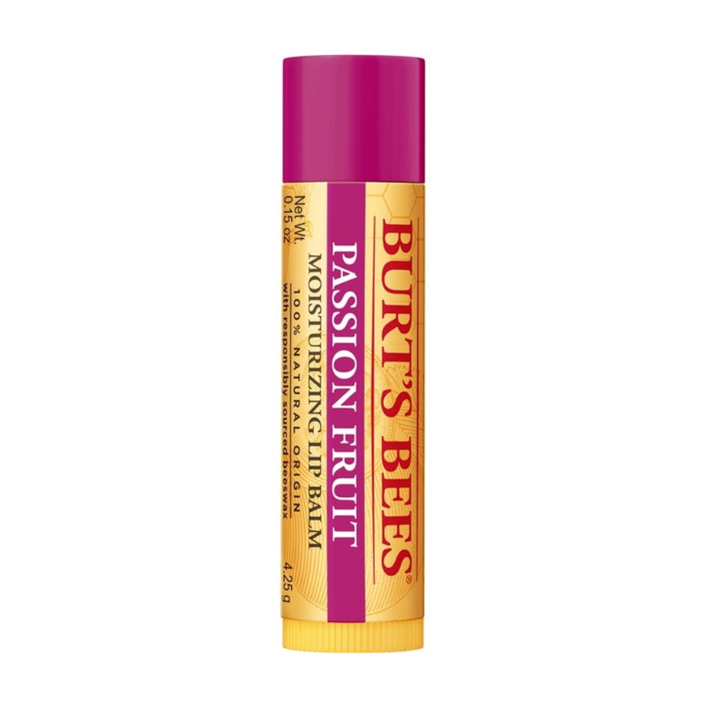 6 x Burt's Bees Passionfruit Lip Balm 4.25g