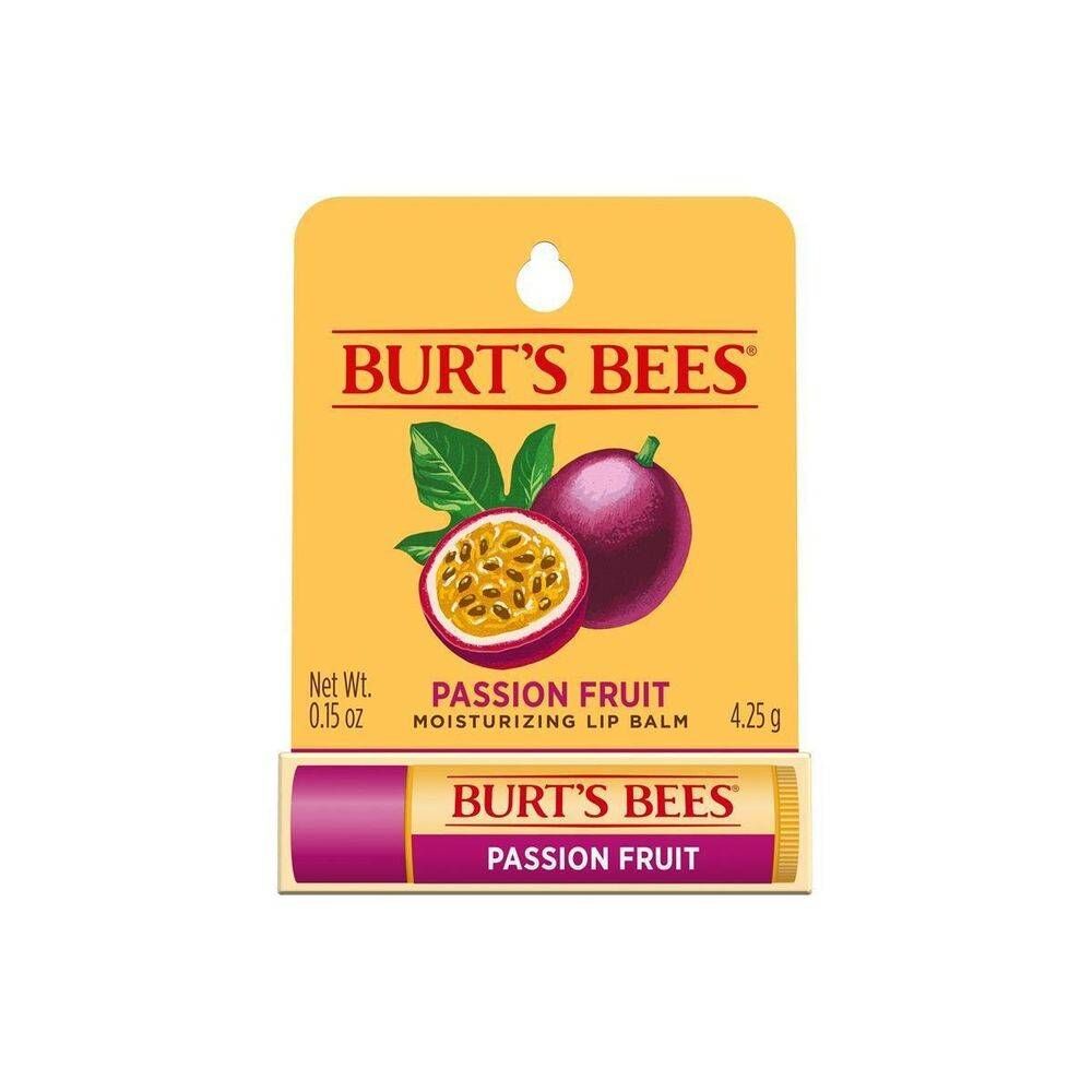 6 x Burt's Bees Passionfruit Lip Balm 4.25g