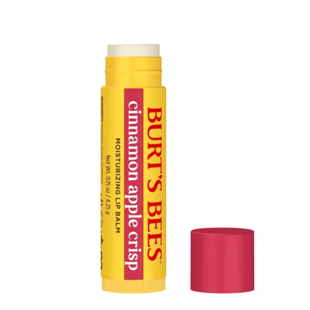 6 x Burt's Bees Apple Cinnamon Crisp Lip Balm 4.25g