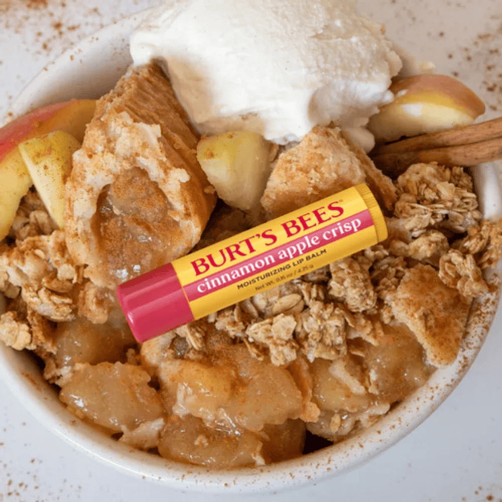 6 x Burt's Bees Apple Cinnamon Crisp Lip Balm 4.25g