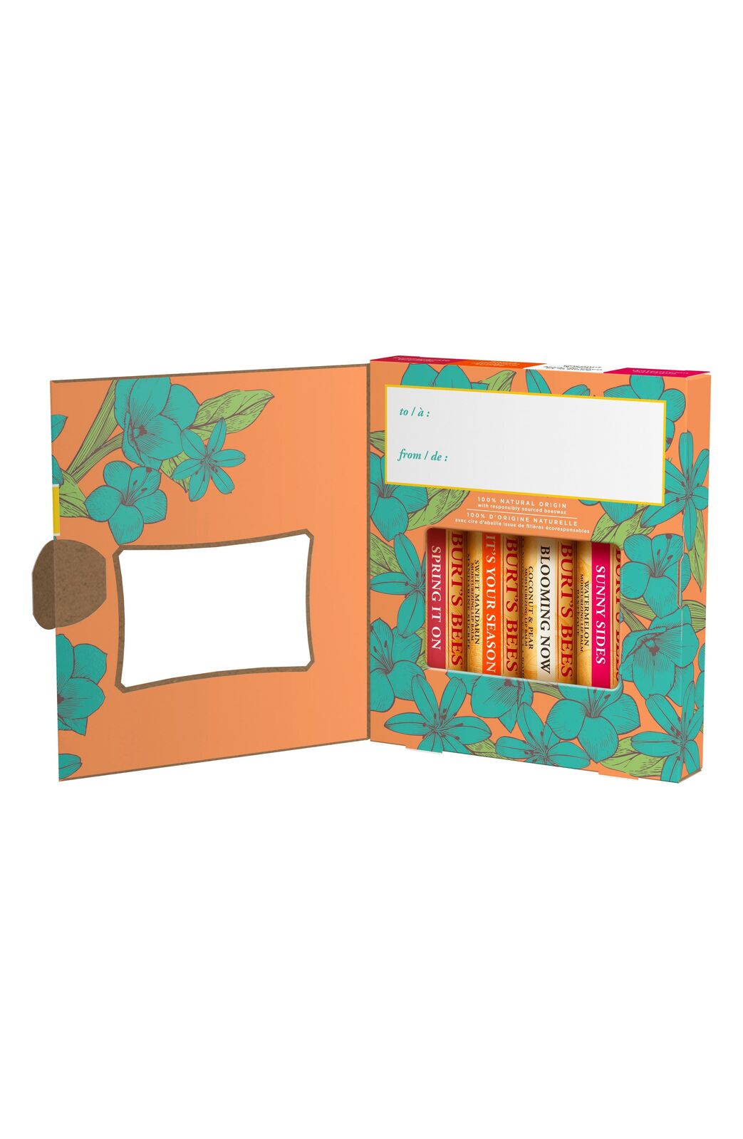 Burt's Bees Spring Just Picked Lip Balm Set 4x4.25g