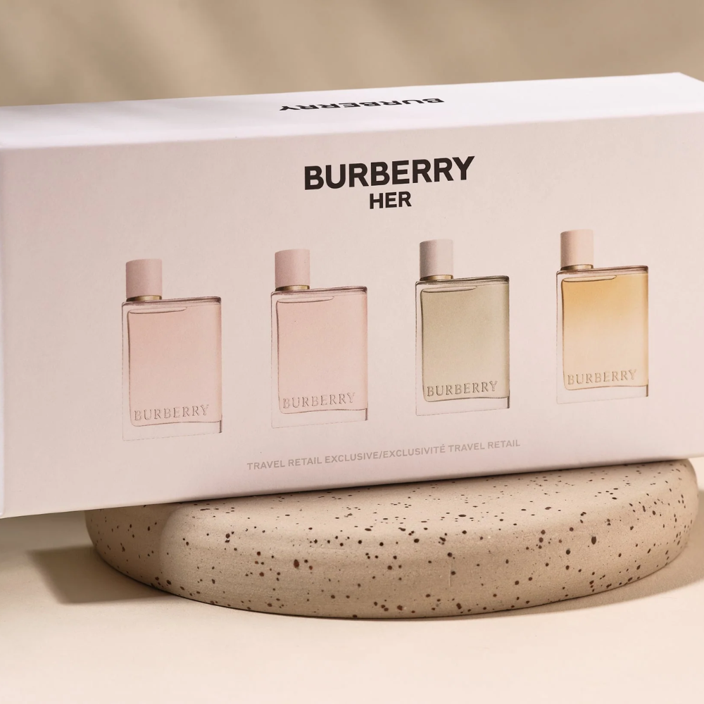 Burberry Her 4 Piece Minis Fragrance Gift Set 4x5mL