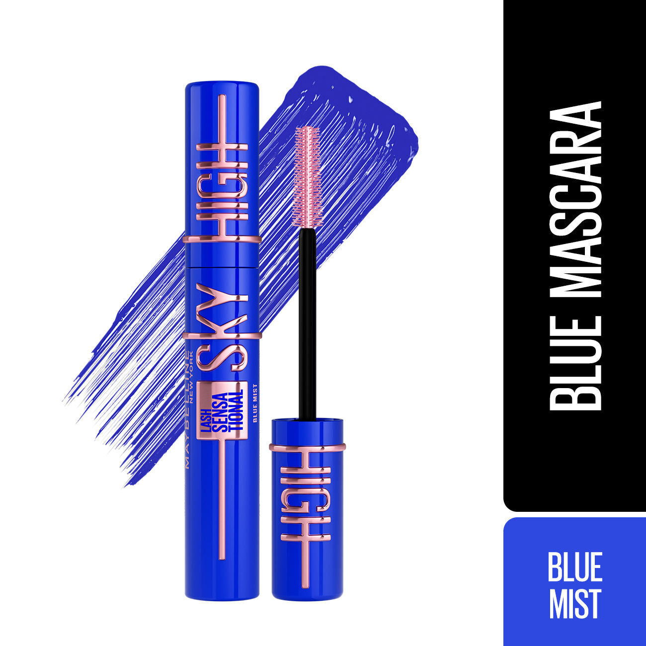 3 x Maybelline Sky High Lash Sensational Mascara 7.2mL - 797 Blue Mist
