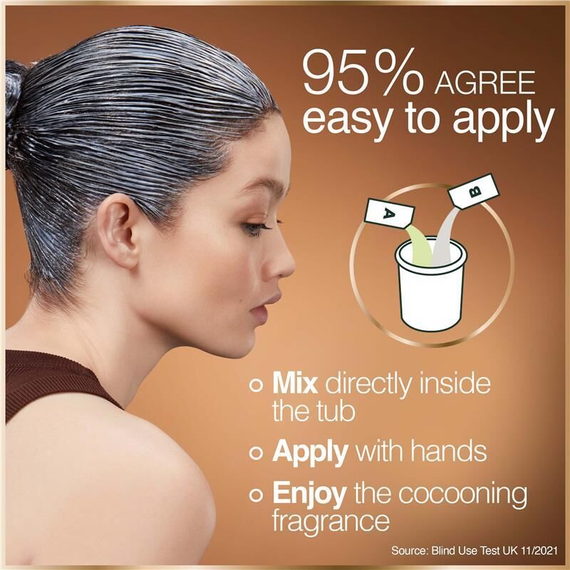 3 x Garnier Permanent Hair Colour - 3.0 Dark Chocolate Brown