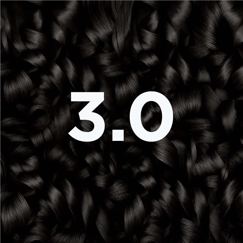 3 x Garnier Permanent Hair Colour - 3.0 Dark Chocolate Brown