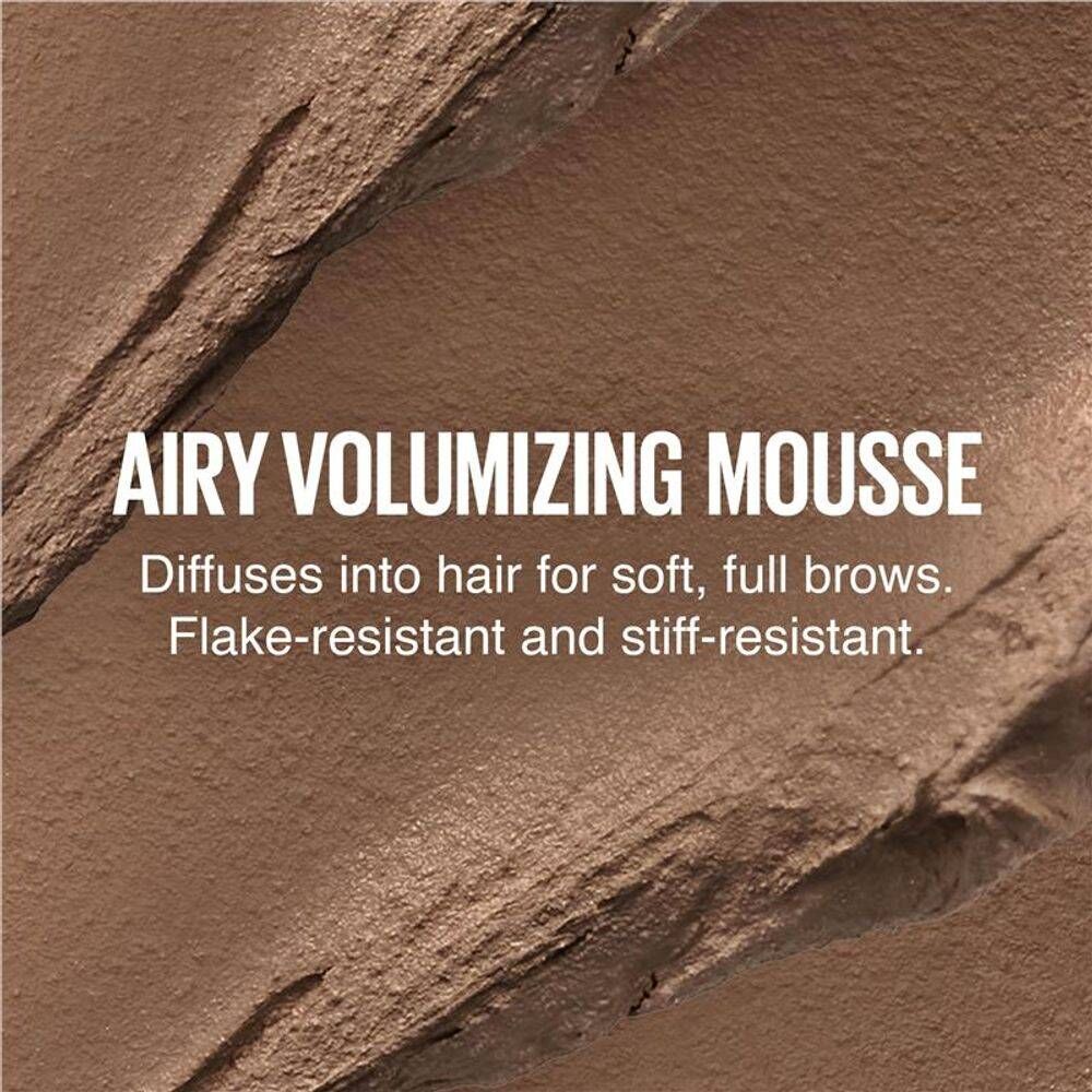 3 x Maybelline Super Fluff Brow Mousse 5mL - 260 Deep Brown
