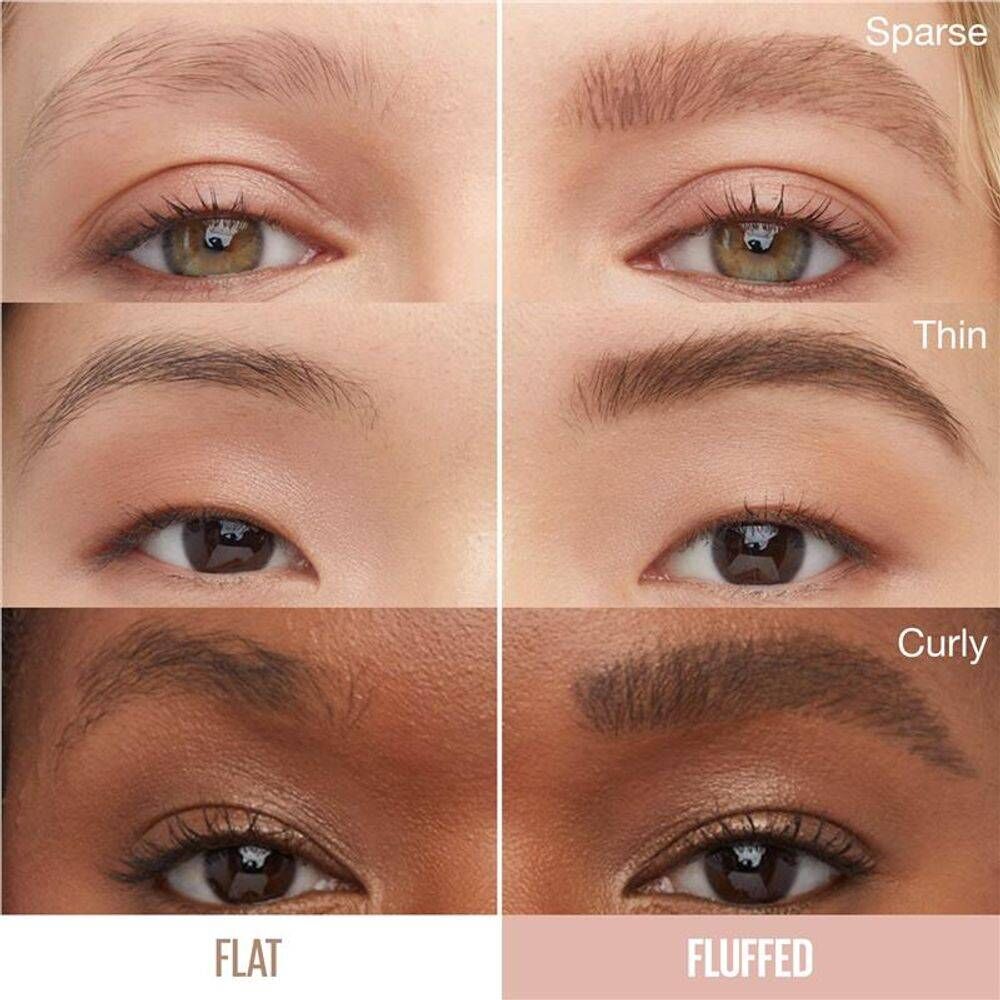 3 x Maybelline Super Fluff Brow Mousse 5mL - 260 Deep Brown