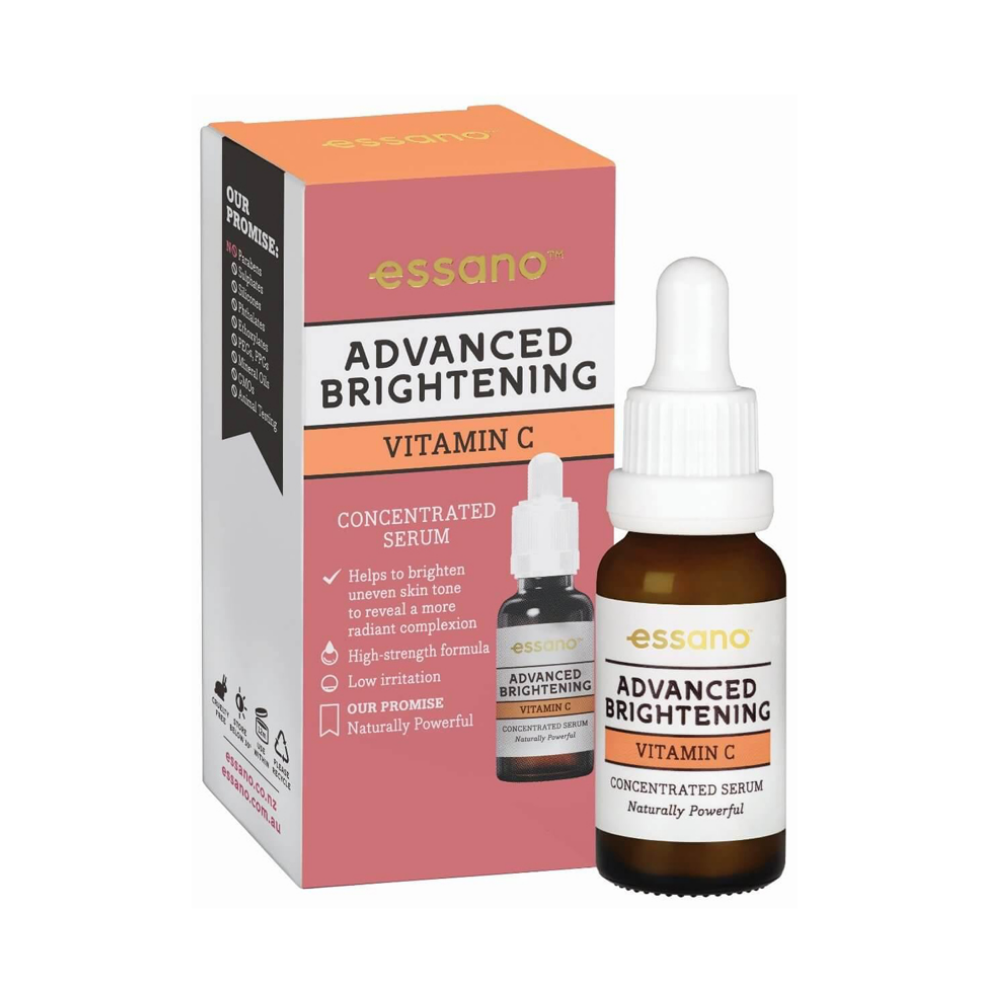 3 x Essano Advanced Brightening Vitamin C Concentrated Serum 20mL