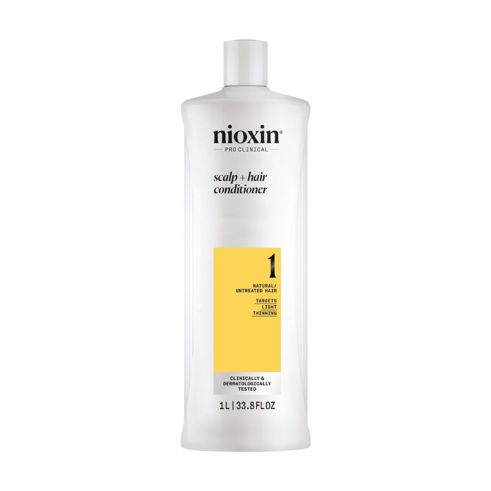 Nioxin System 1 Scalp & Hair Shampoo & Conditioner 1000mL Set