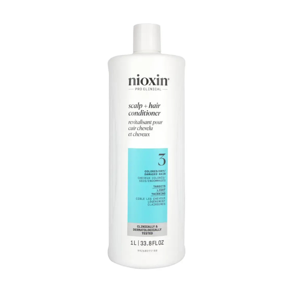 Nioxin System 3 Scalp & Hair Shampoo & Conditioner 1000mL Set