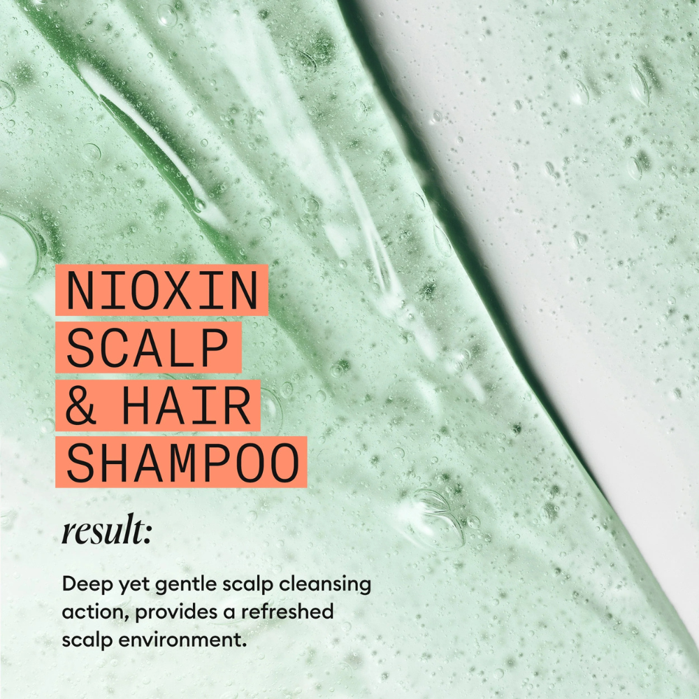 Nioxin System 4 Scalp + Hair Shampoo & Thickening Conditioner 1000mL Set