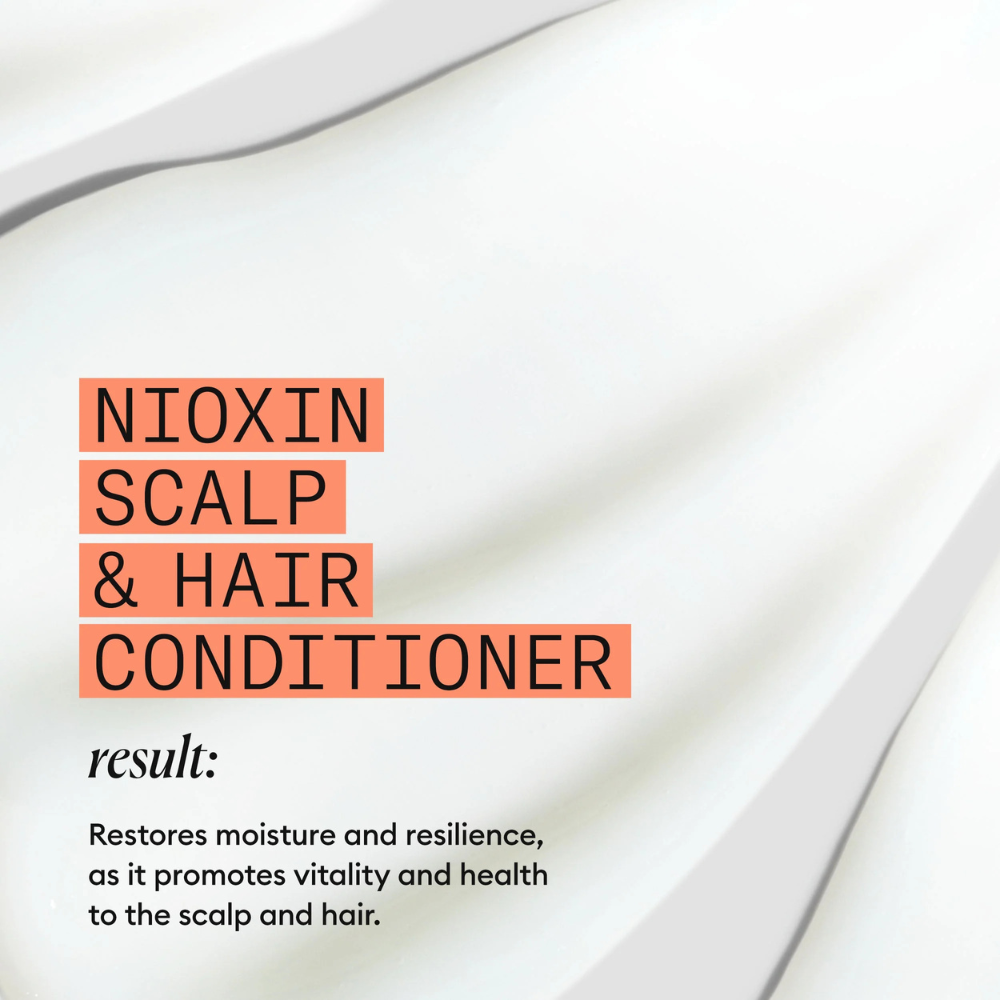 Nioxin System 4 Scalp + Hair Shampoo & Thickening Conditioner 1000mL Set