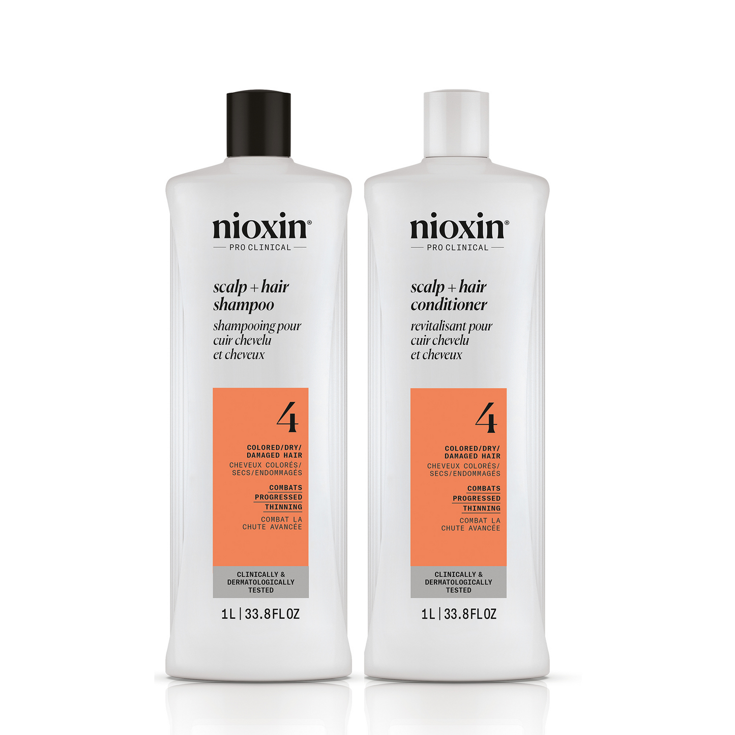 Nioxin System 4 Scalp & Hair Shampoo & Conditioner 1000mL Set