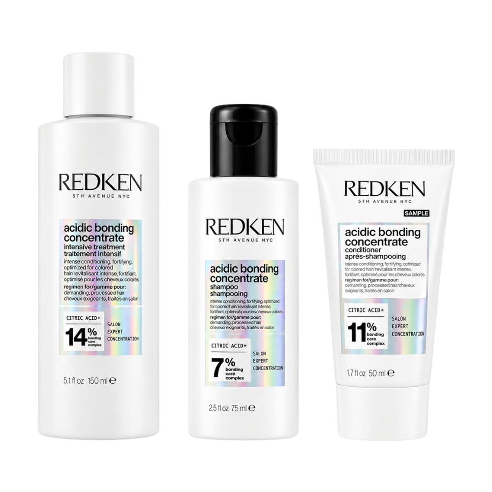 Redken Acidic Bonding Concentrate Discovery 3 Piece Hair Care Set