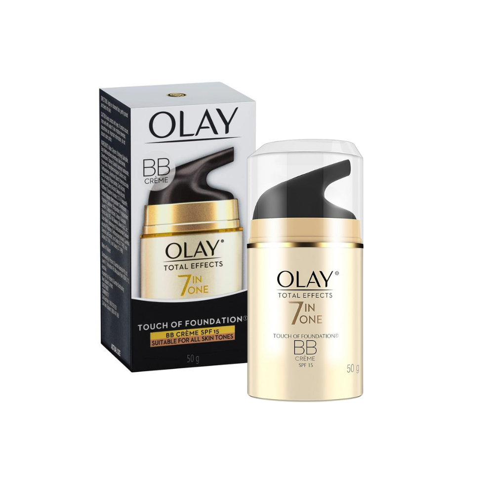 3 x Olay Total Effects 7-in-1 Touch of Foundation BB Cream SPF15 50g