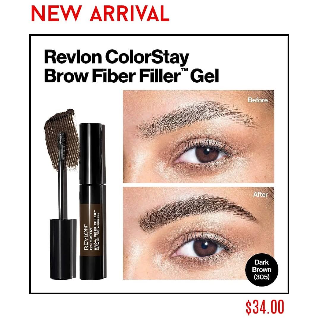 Revlon ColorStay Brow Fiber Filler 6.8g - 305 Dark Brown
