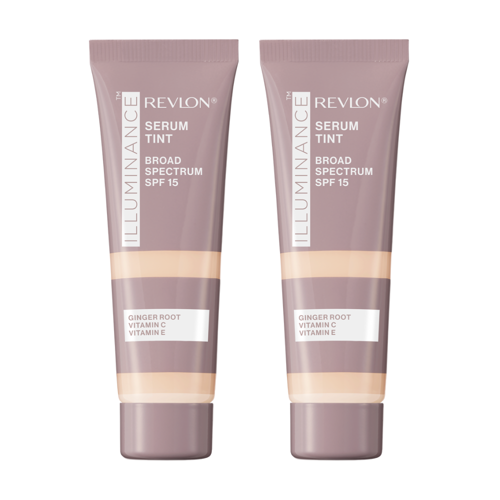 2 x Revlon Illuminance Tinted Serum 28mL - 117 Light Beige