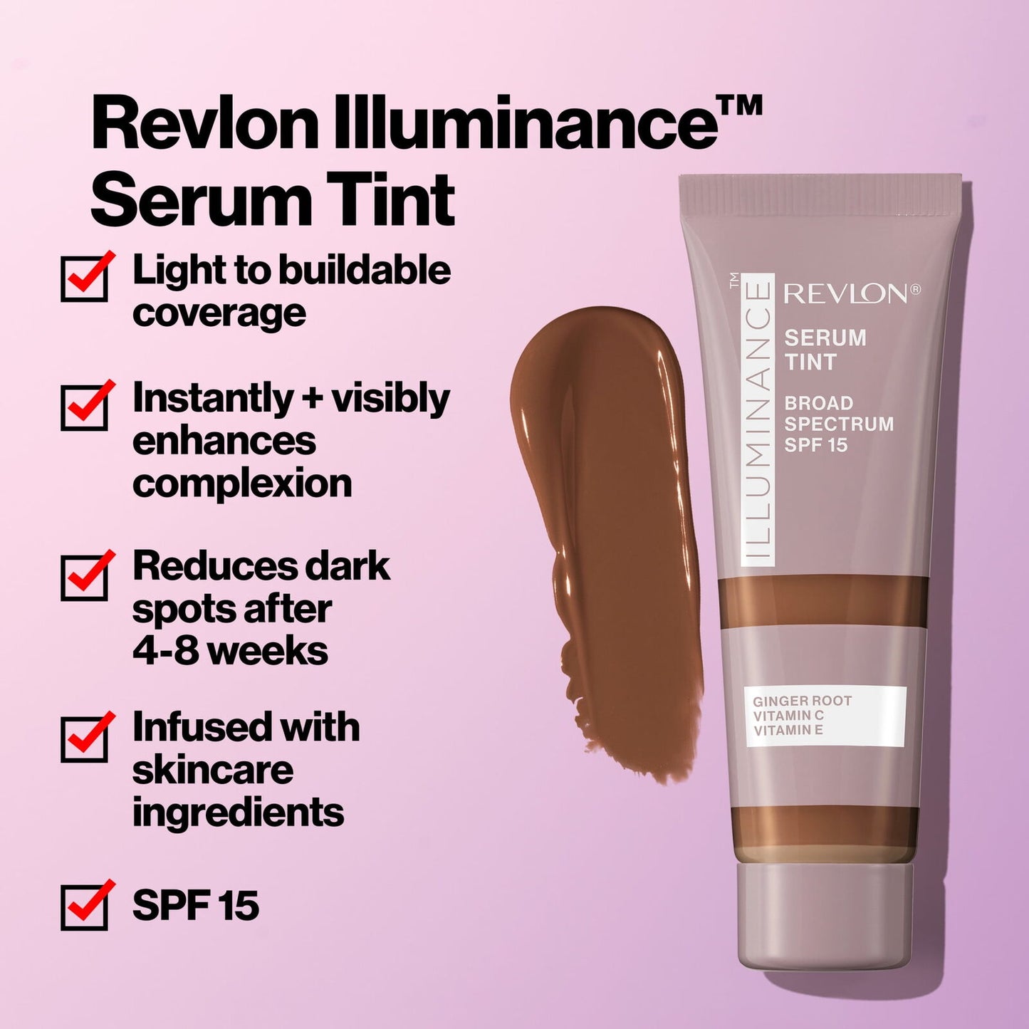2 x Revlon Illuminance Tinted Serum 28mL - 201 Creamy Natural