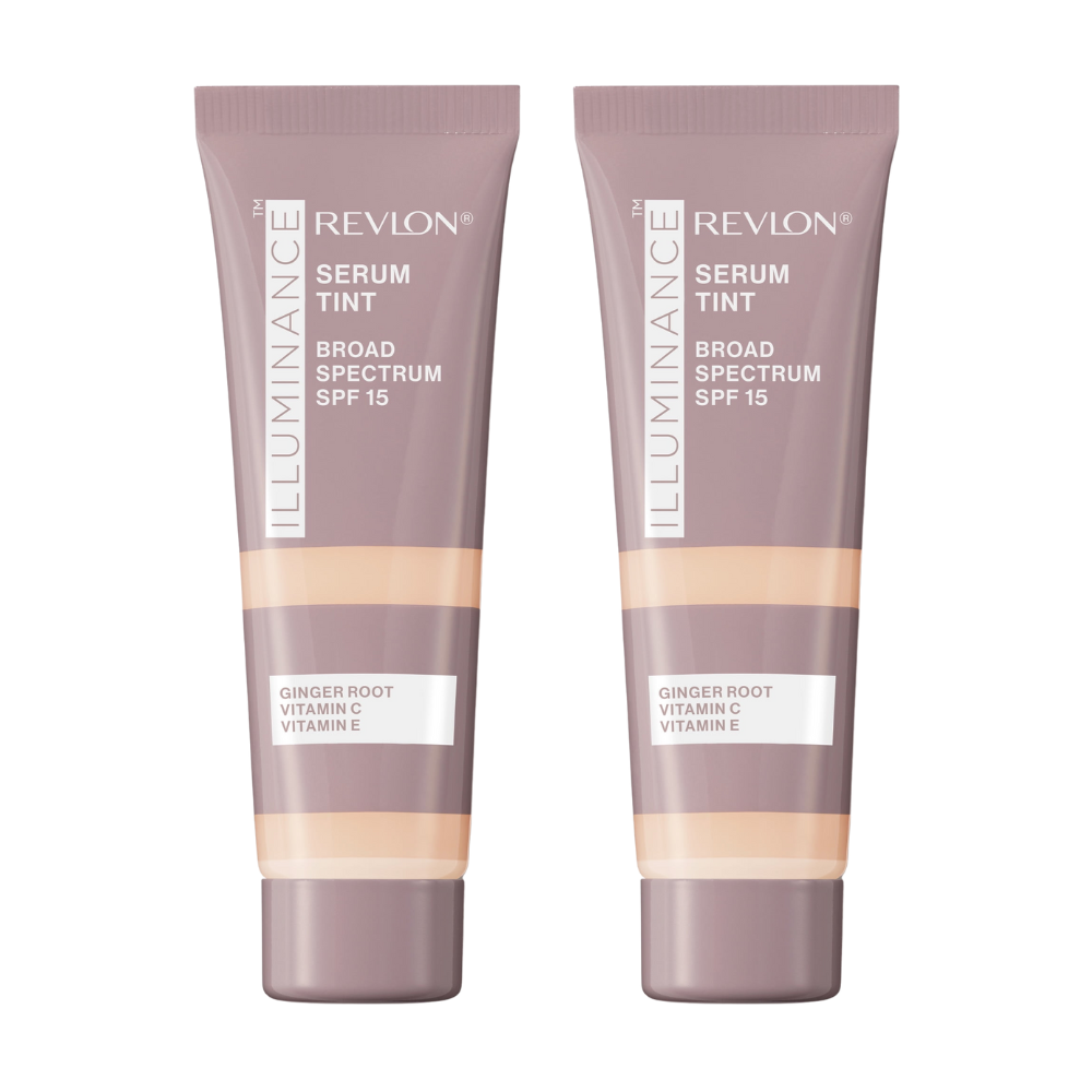 2 x Revlon Illuminance Tinted Serum 28mL - 201 Creamy Natural