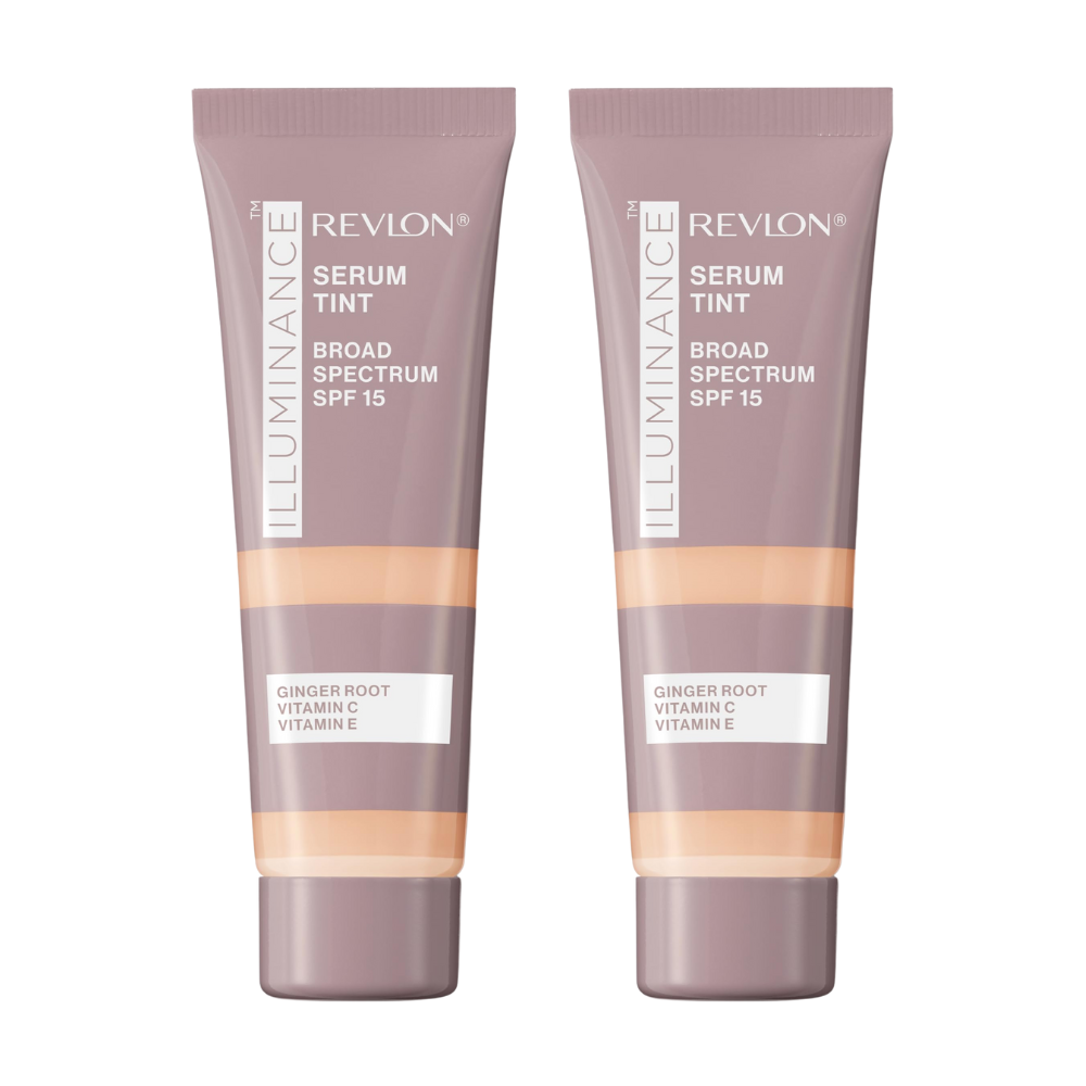 2 x Revlon Illuminance Tinted Serum 28mL - 213 Light Natural