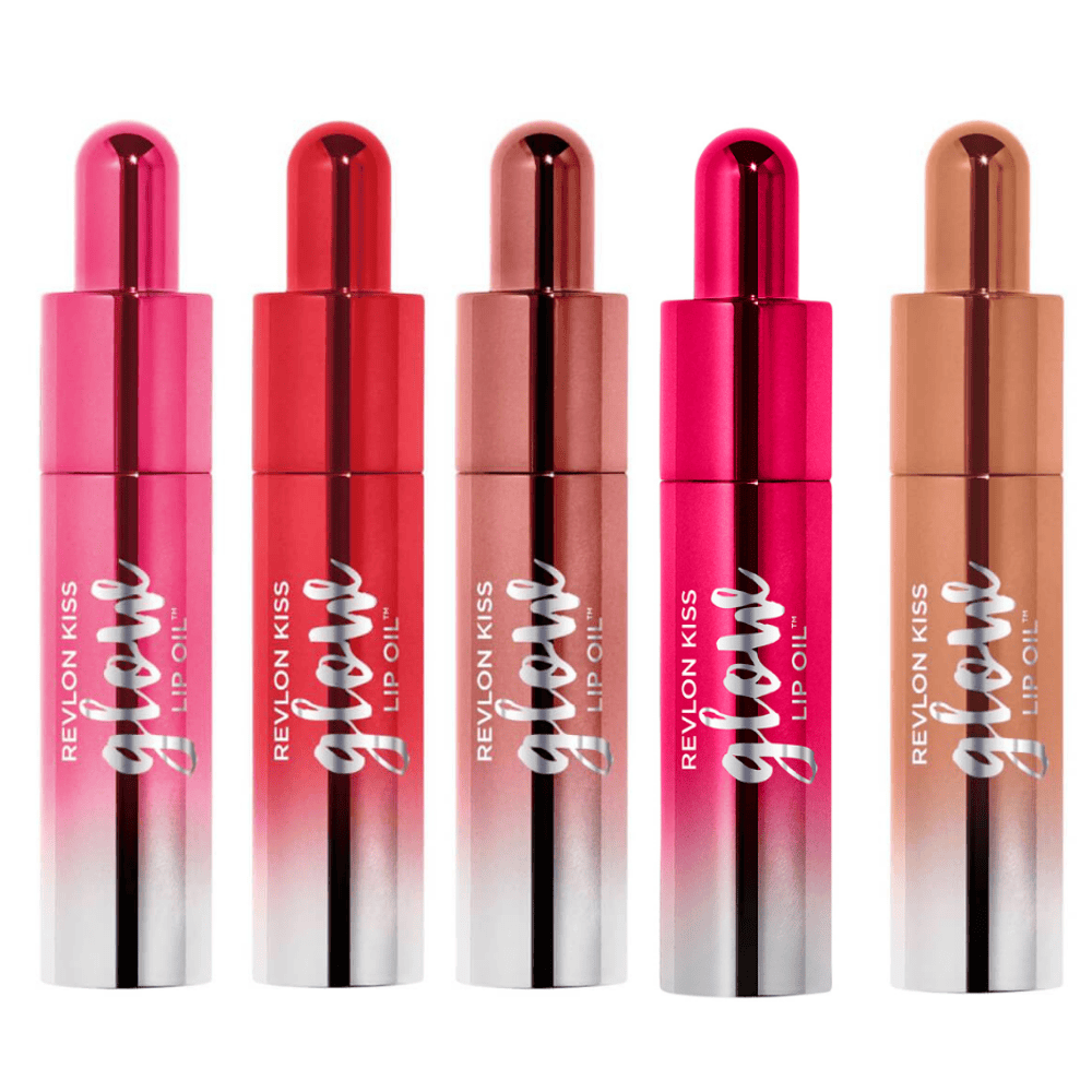 2 x Revlon Kiss Glow Lip Oil 7.1mL - 008 Berry Brilliant