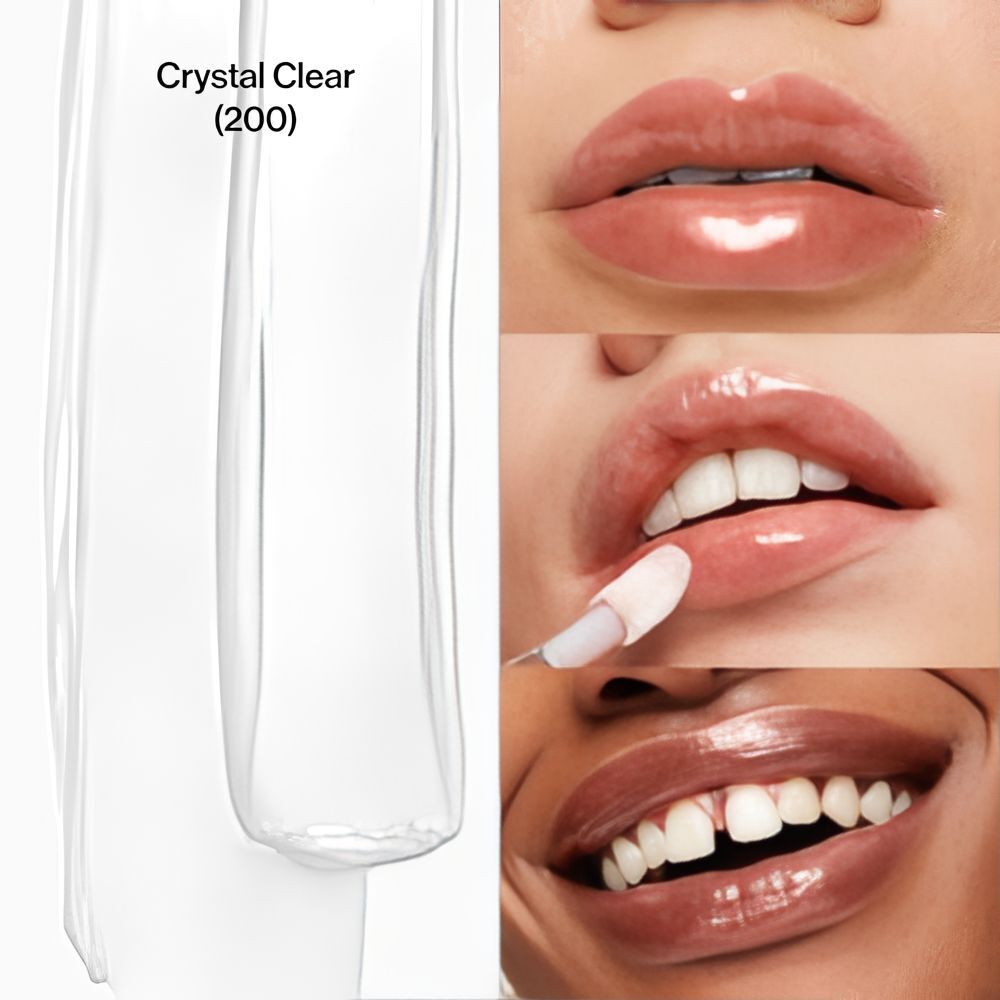 2 x Revlon Super Lustrous The Gloss 3.8mL - 200 Crystal Clear