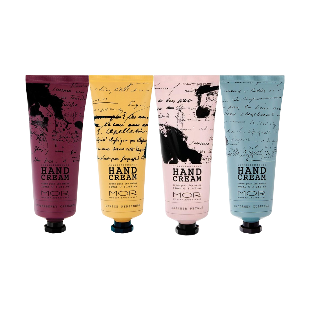 MOR Boutique Correspondence Luxurious Hand Cream Set 4x100mL