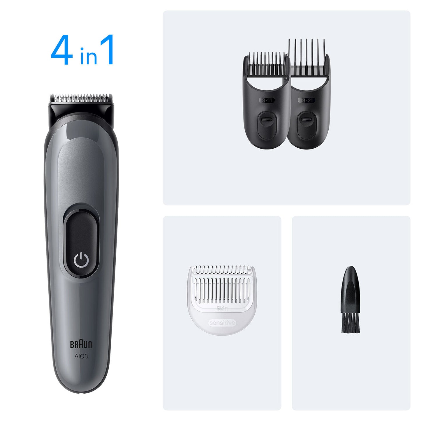 Braun All-in-One Series 3 Trimmer Style Kit AIO3500